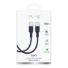 Puro Icon 60W USB-C - USB-C -kaapeli 1,5 m, laivastonsininen