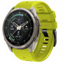 Tech-Protect silikoninen kelloranneke Garmin Fenix 5 / 6 / 6 Pro / 7 / 8 / 8 Pro / E / 9 / 9 Pro 47 mm, Volt Lime