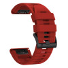 Tech-Protect silikoninen kellonranneke Garmin Fenix 5 / 6 / 6 Pro / 7 / 8 / 8 Pro / E / 9 / 9 Pro 47 mm, Crimson Red