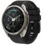 Tech-Protect silikoninen kellonranneke Garmin Fenix 5 / 6 / 6 Pro / 7 / 8 / 8 Pro / E / 9 / 9 Pro 47 mm, Obsidian Black