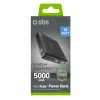 SBS HD 10W 5000mAh USB-C -varavirtalähde LCD-näytöllä, musta