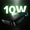 SBS HD 10W 5000mAh USB-C -varavirtalähde LCD-näytöllä, musta