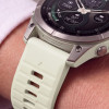 Tech-Protect silikoninen kellonranneke Garmin Fenix 5 / 6 / 6 Pro / 7 / 8 / 8 Pro / E / 9 / 9 Pro 47 mm, Stone Grey