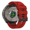 Tech-Protect silikoninen kellonranneke Garmin Fenix 5 / 6 / 6 Pro / 7 / 8 / 8 Pro / E / 9 / 9 Pro 51 mm, Crimson Red