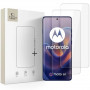 Tech-Protect Hydroflex Fit+ -hydrogeelikalvo Motorola Edge 60 / 60 Pro / 60 Fusion -puhelimelle (2 kpl), kirkas