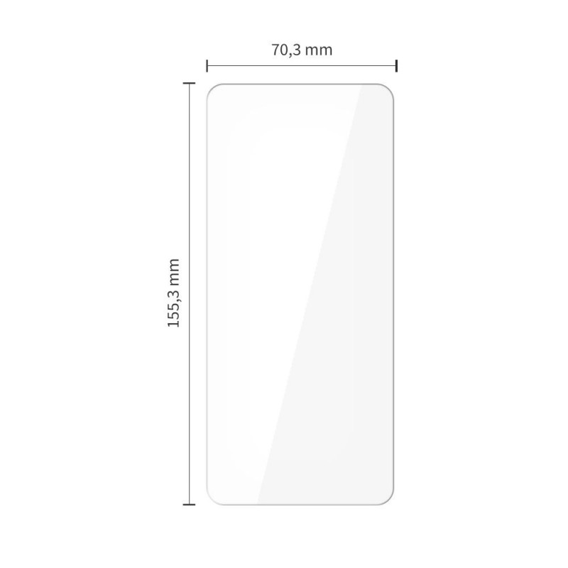 Tech-Protect Hydroflex Fit+ -hydrogeelikalvo Motorola Edge 60 / 60 Pro / 60 Fusion -puhelimelle (2 kpl), kirkas