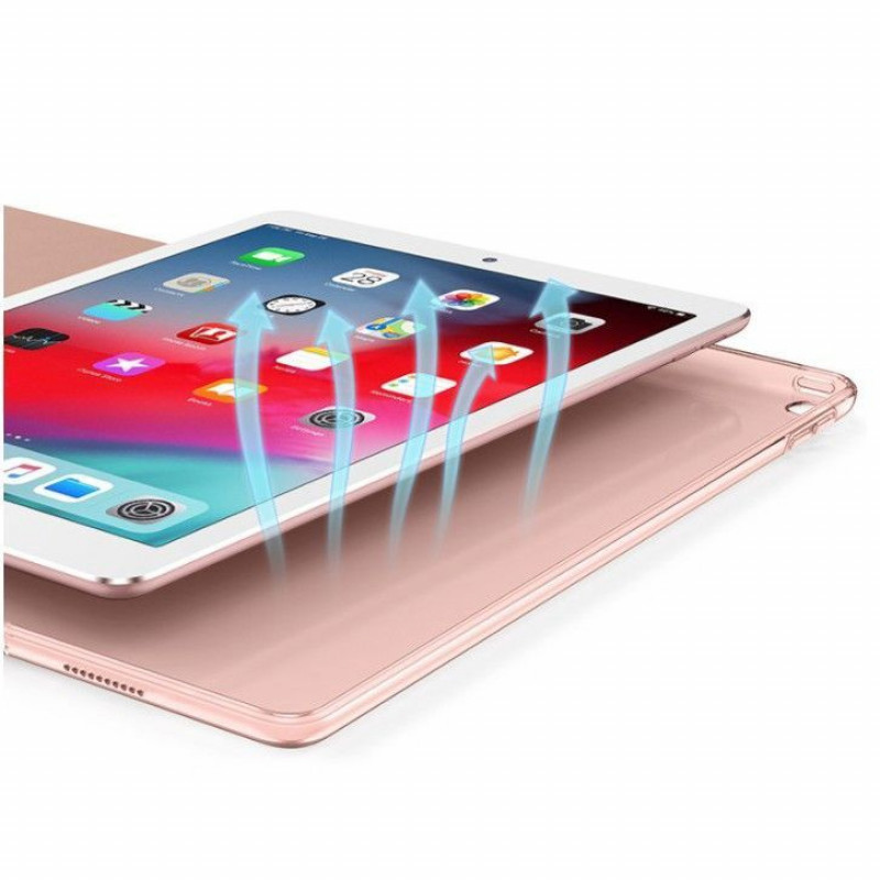Tech-Protect Smartcase THP263BLK -kotelo Apple iPad 10.2 -laitteelle (2019/2020, 7./8. sukupolvi), musta