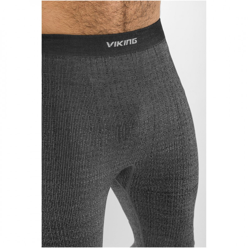 Viking Altis Man Set miesten merinovillainen aluskerrasto, musta, M