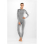 Viking Altis Lady Set naisten merinovillainen aluskerrasto, harmaa, S