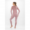 Viking Altis Lady Set naisten merinovillainen aluskerrasto, pinkki, L