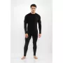 Viking Meriboo Man Set miesten merinovillainen aluskerrasto, musta, L