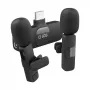 SBS-läppämikrofonit USB-C-vastaanottimella (2 kpl), musta