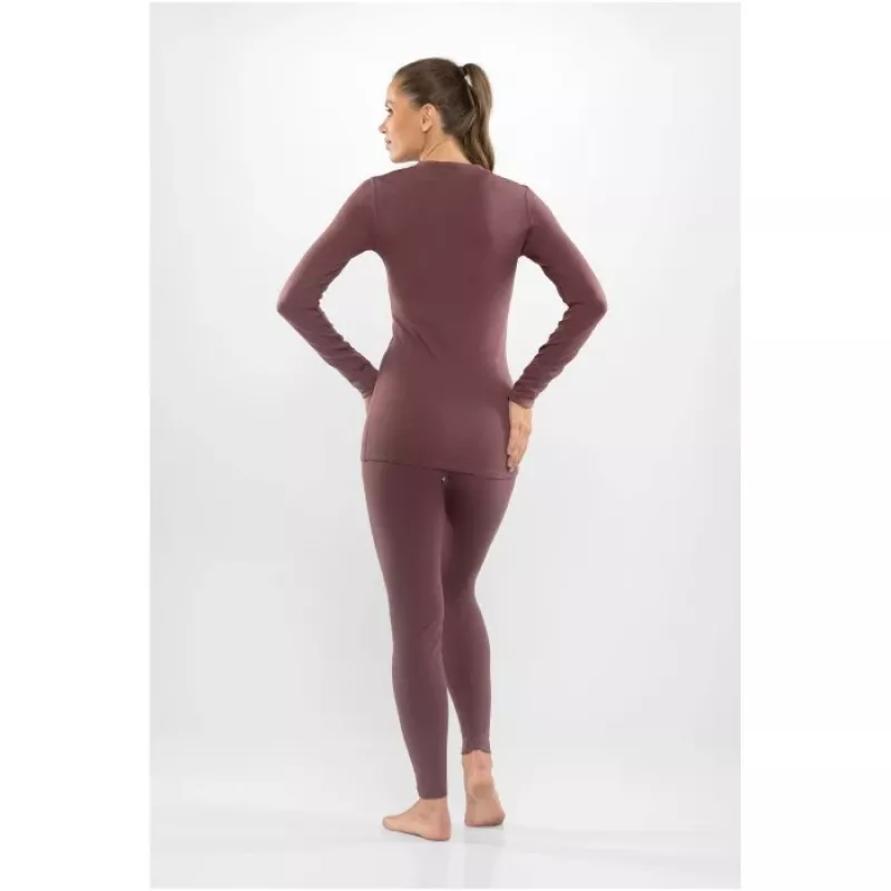 Viking Meriboo Lady Set Merino naisten merinovillainen aluskerrasto, pinkki, L