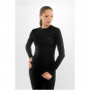 Viking Meriboo Lady Set Merino naisten aluskerrasto, musta, S