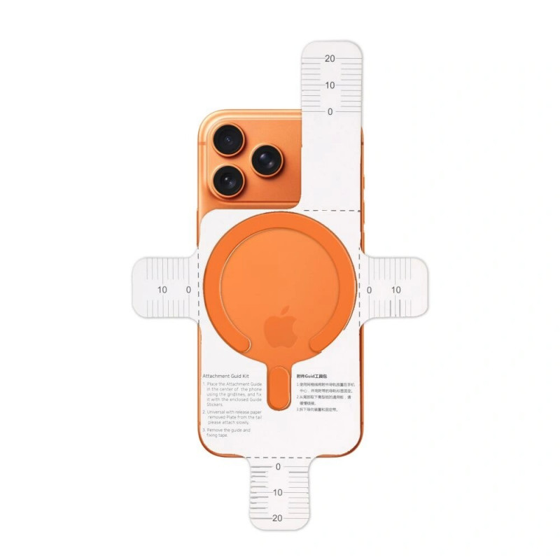 Tech-Protect MMP-200 Magnetic MagSafe -rengas, Cosmic Orange