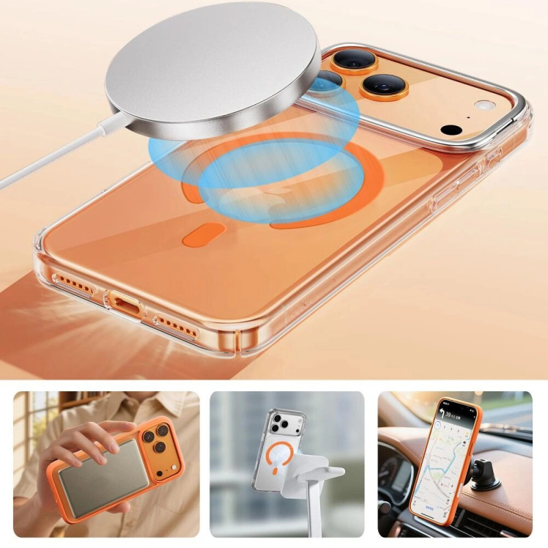 Tech-Protect MMP-200 Magnetic MagSafe -rengas, Cosmic Orange