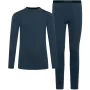 Viking Meriboo Man Set Merino miesten merinovillainen aluskerrasto, laivastonsininen, XL