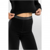 Viking Meriboo Lady Set Merino naisten merinovillainen aluskerrasto, musta, L