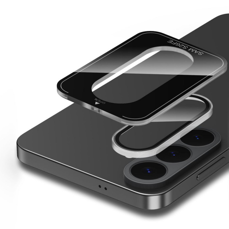 Tech-Protect Camring Fit+ -kameran linssinsuoja Samsung Galaxy S26 FE -puhelimeen, kirkas