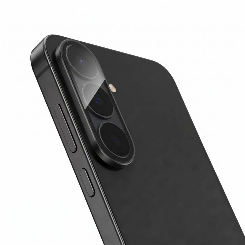 Tech-Protect Camring Fit+ -kameran linssinsuoja Samsung Galaxy S26 FE -puhelimeen, kirkas