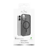 Puro Daylight MagSafe -silikonikuori iPhone 16 Plus -puhelimelle, musta