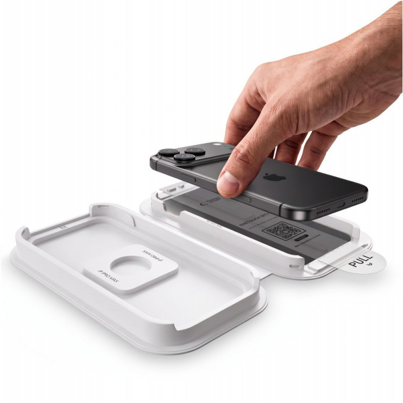 Tech-Protect OneTouch Set Spy+ tietosuoja karkaistu lasi Apple iPhone 18 Pro:lle (2 kpl)
