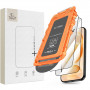 Tech-Protect Quick Set+ karkaistu lasi Apple iPhone 17 Pro Max / 18 Pro Max -puhelimelle, musta (2 kpl)