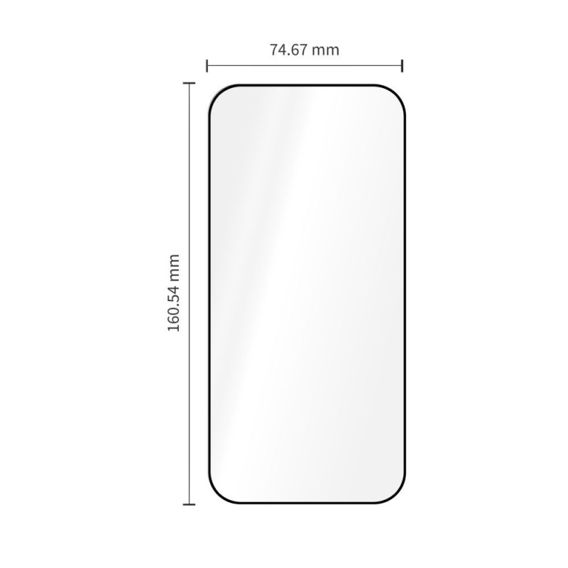 Tech-Protect Quick Set+ karkaistu lasi Apple iPhone 17 Pro Max / 18 Pro Max -puhelimelle, musta (2 kpl)