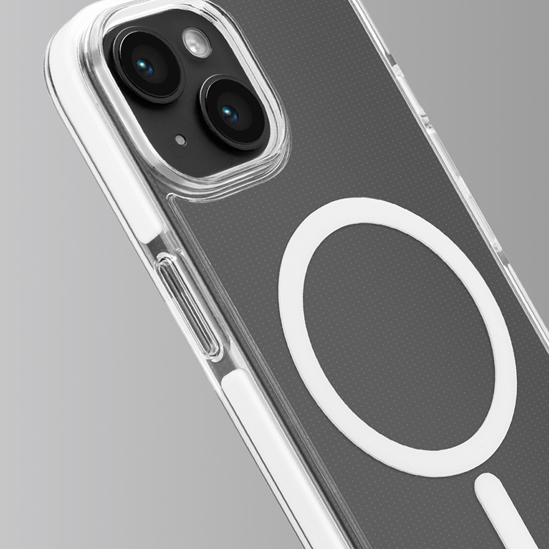 Puro LITEMAG PRO MagSafe -suojakotelo Apple iPhone 15:lle, kirkas