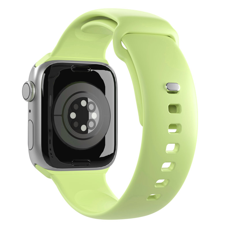 Puro ICON -ranneke Apple Watch 40/41/42 mm -kelloon, S/M & M/L, Matcha Green