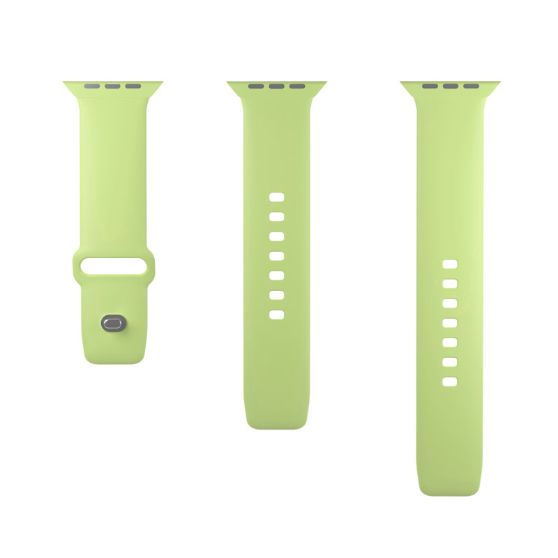 Puro ICON -ranneke Apple Watch 40/41/42 mm -kelloon, S/M & M/L, Matcha Green