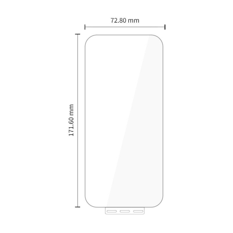 Tech-Protect Hydro Flex+ -hydrogeelikalvo Motorola Edge 70 Fusion / 70 Fusion+ 5G -puhelimeen, kirkas (2 kpl)