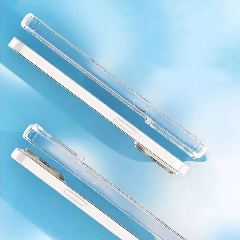 Hurtel Clear Corner Case MagSafe kuori iPhone 16 Plus -puhelimelle, läpinäkyvä