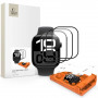 Tech-Protect Easy Set Flex+ hybridilasi Apple Watch 4 / 5 / 6 / SE 1 / 2 / 3 44 mm:lle, musta (3 kpl)