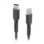 SBS TECABLELIGTC1K USB-C - Lightning-kaapeli, 1 m, musta