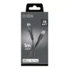 SBS TECABLELIGTC1K USB-C - Lightning-kaapeli, 1 m, musta