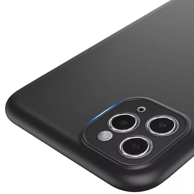 emMobi TPU-kuori LT.SAMA36.S-BL Samsung Galaxy A36 5G:lle, musta