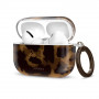 Tech-Protect Lamano-kuori Apple AirPods Pro 3 -laitteelle, musta ja ruskea
