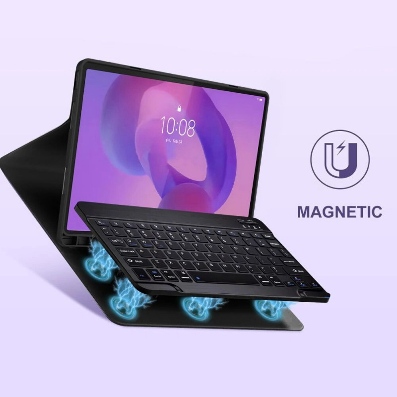 Tech-Protect SmartCase Pen + Keyboard Lenovo Idea Tab Plus 12.1 (TB-361) -laitteelle, musta