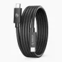 Orico TBZ5-10-BK USB4-kaapeli, yhteensopiva Thunderbolt 5:n kanssa, 80Gbps, 240W, USB-C–USB-C, 1 m, musta