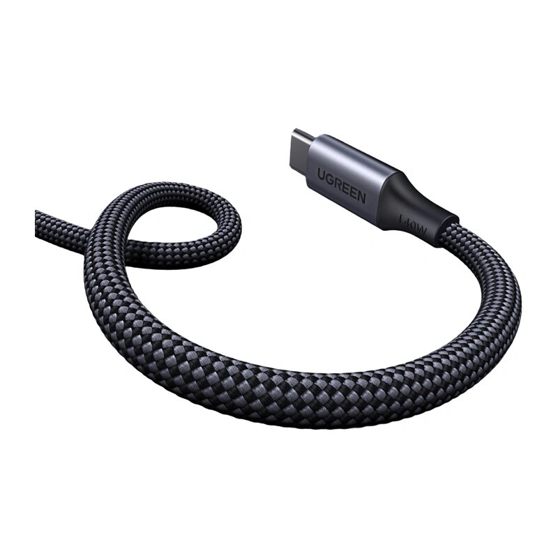 UGREEN L533 2in1 USB-C-kaapeli, USB-C–2x USB-C PD 140W, 2 m, musta