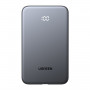 UGREEN PB526 10000mAh 20W varavirtalähde sisäänrakennetulla USB-C-kaapelilla