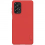 Nillkin Super Frosted Shield Pro -suojakotelo Samsung Galaxy A73 -puhelimelle, punainen