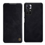 Nillkin Qin-suojakotelo Xiaomi Redmi Note 11T 5G / Poco M4 Pro 5G -puhelimelle, musta