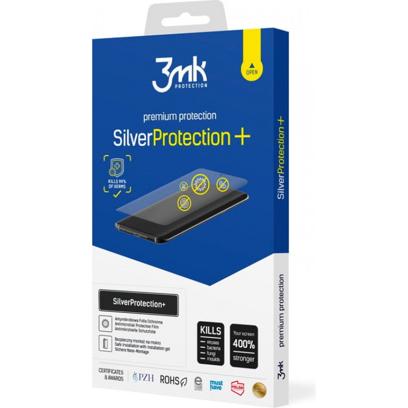 3MK Silver Protect+ Apple iPhone 14 / 14 Pro antimikrobinen näytönsuojakalvo