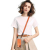 Tech-Protect C6S Rope Crossbody -puhelinranneke, Cosmic Orange