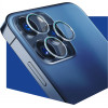 3MK Lens Protection Pro Apple iPhone 14 -kameran linssinsuojalasi, 3MK3951, hopea