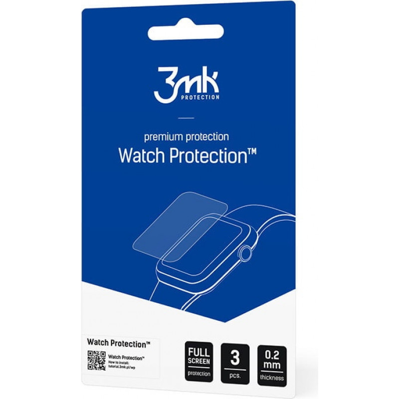 3MK FlexibleGlass Watch Protection Garmin Tactix 7 -älykellon hybridilasisuojus (3 kpl)