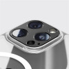 Tech-Protect Camalloy Fit+ -kameransuojus Apple iPhone 17 Pro -puhelimelle, hopea