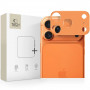 Tech-Protect Camalloy Fit+ -kameransuojus Apple iPhone 17 Pro Max -puhelimelle, Cosmic Orange